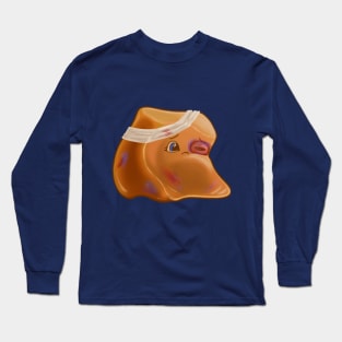 Assaulted Caramel Long Sleeve T-Shirt